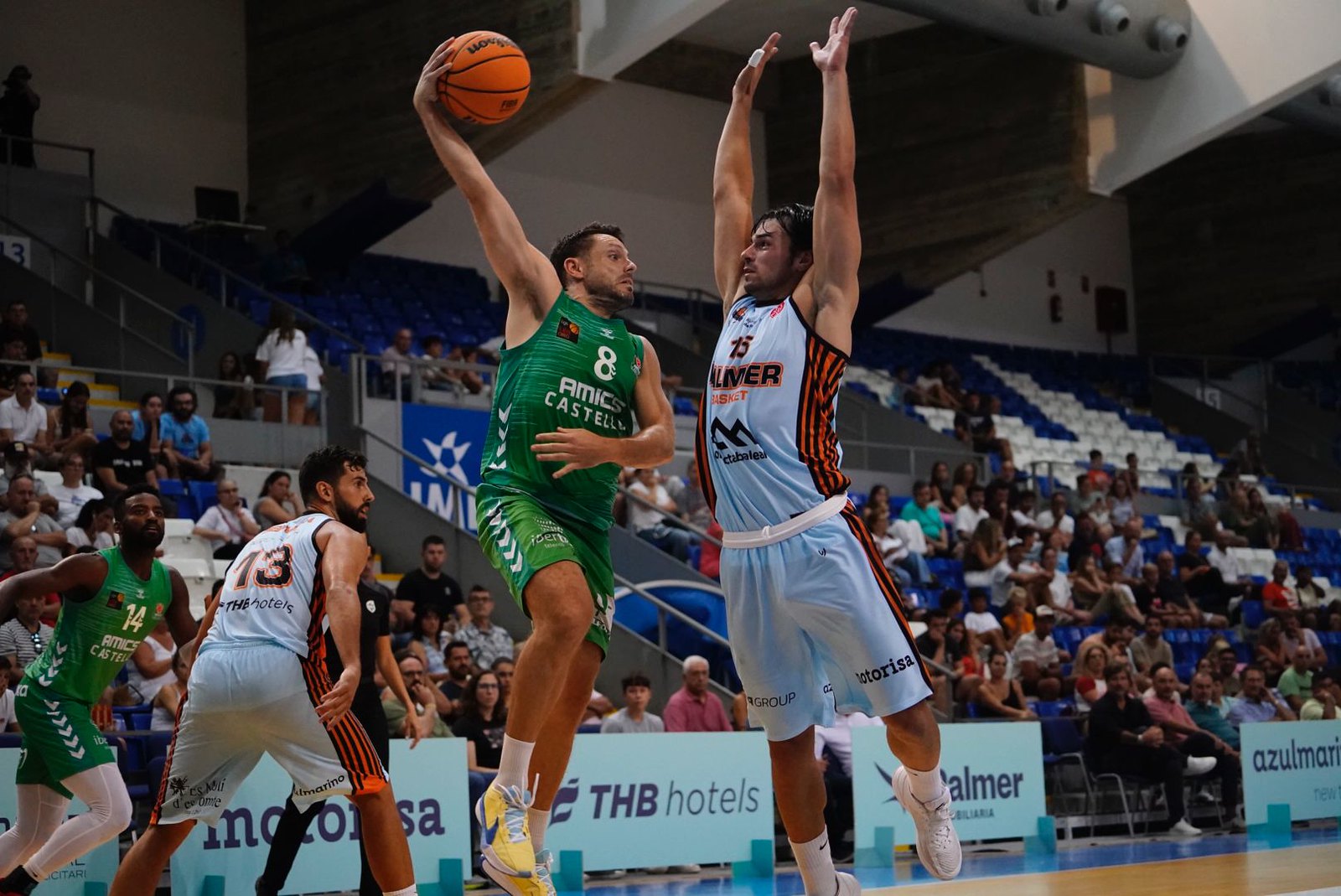 El Amics Castelló se estrena en la copa con una holgada victoria frente al Palmer Basket Mallorca Palma