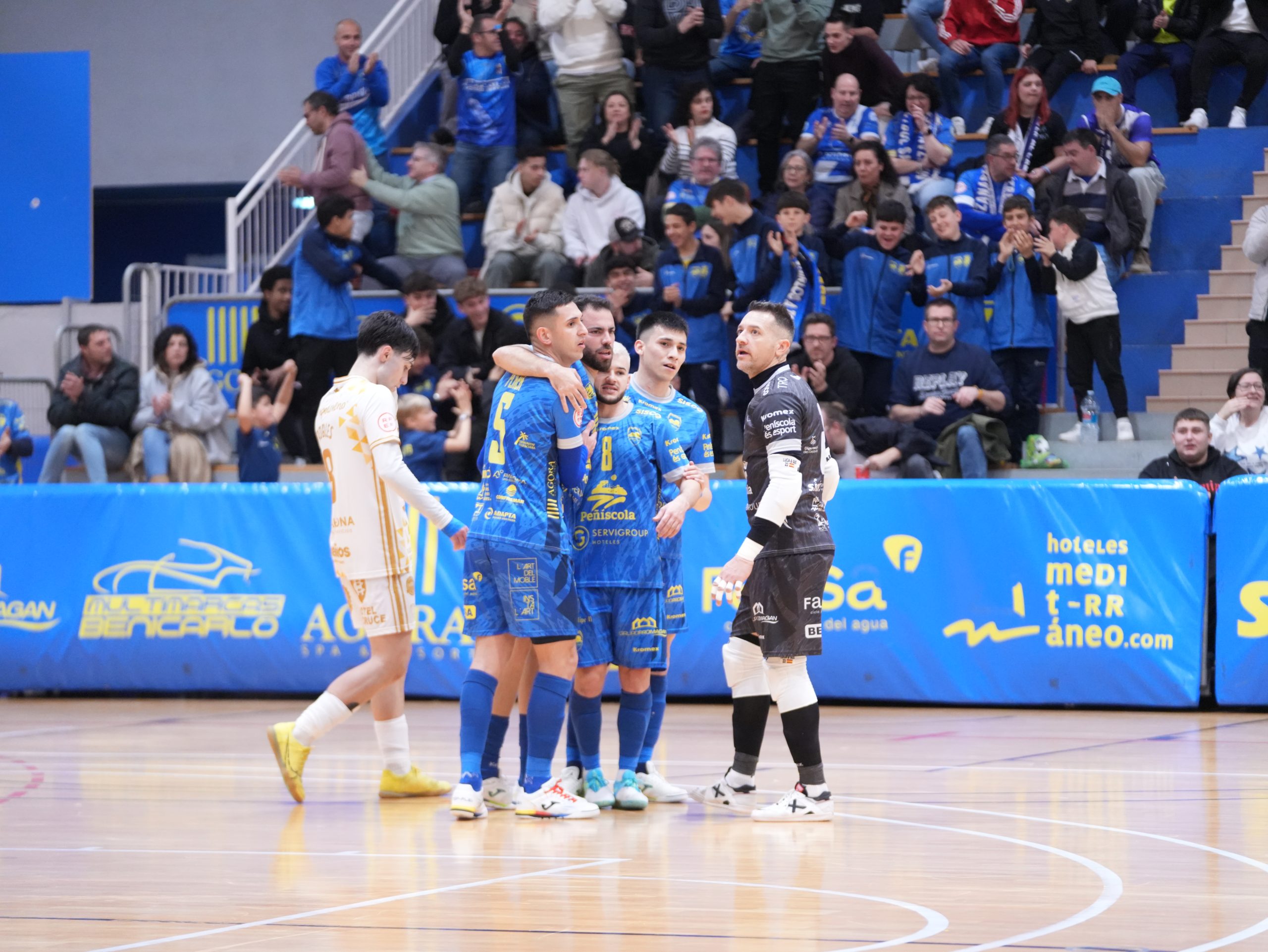 El Servigroup Peñíscola FS recupera la segunda plaza tras ganar al Manzanares (3-1)